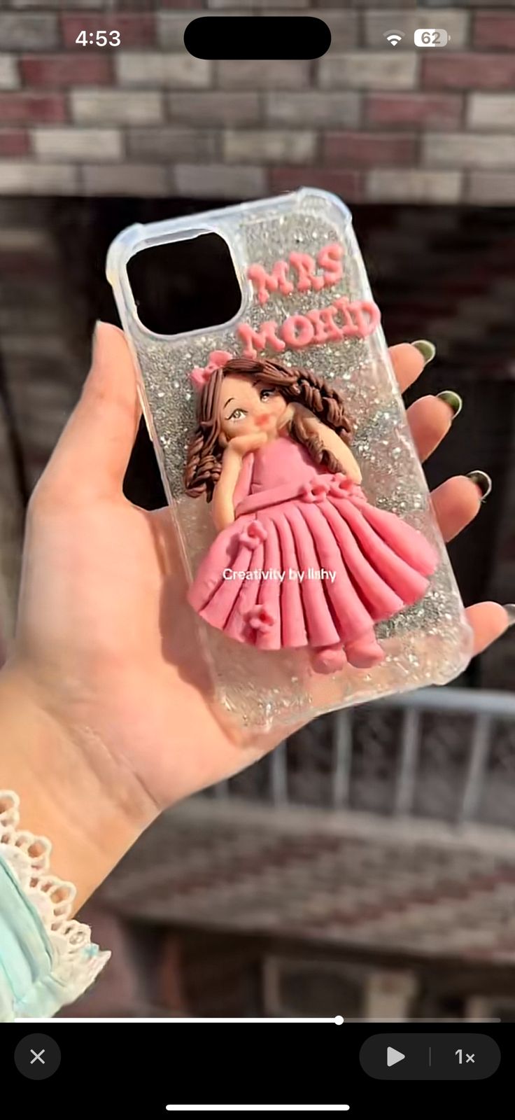 Relastic doll case