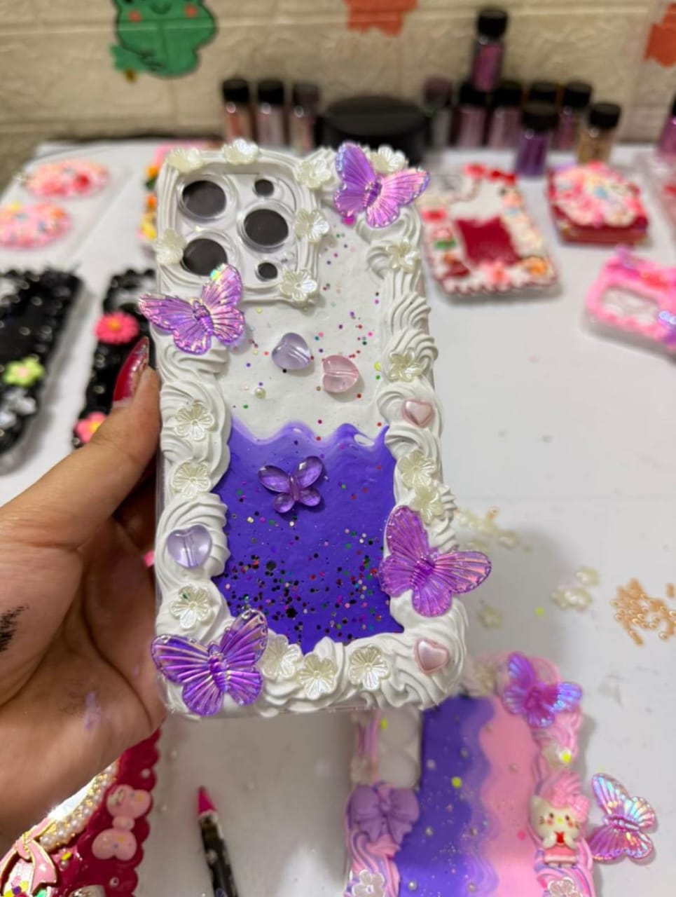 3D Butterfly Aesthetic Mobile Case