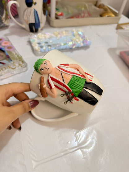 Roronao Zoro character polymer mug