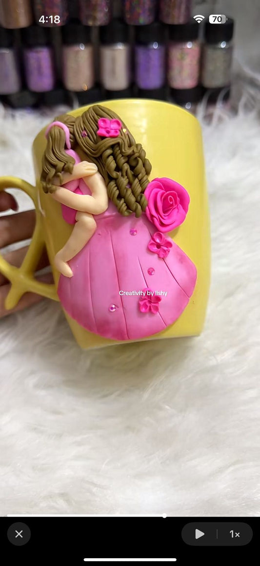 Mother love polymer mugs