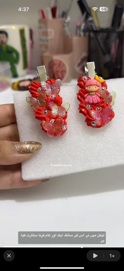 Mini hair clips