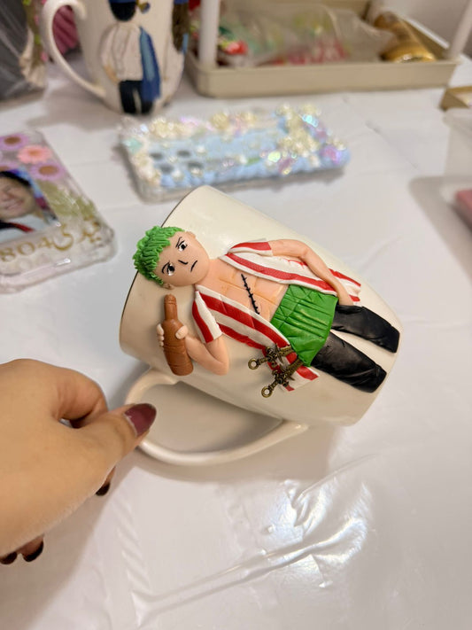 Roronao Zoro character polymer mug
