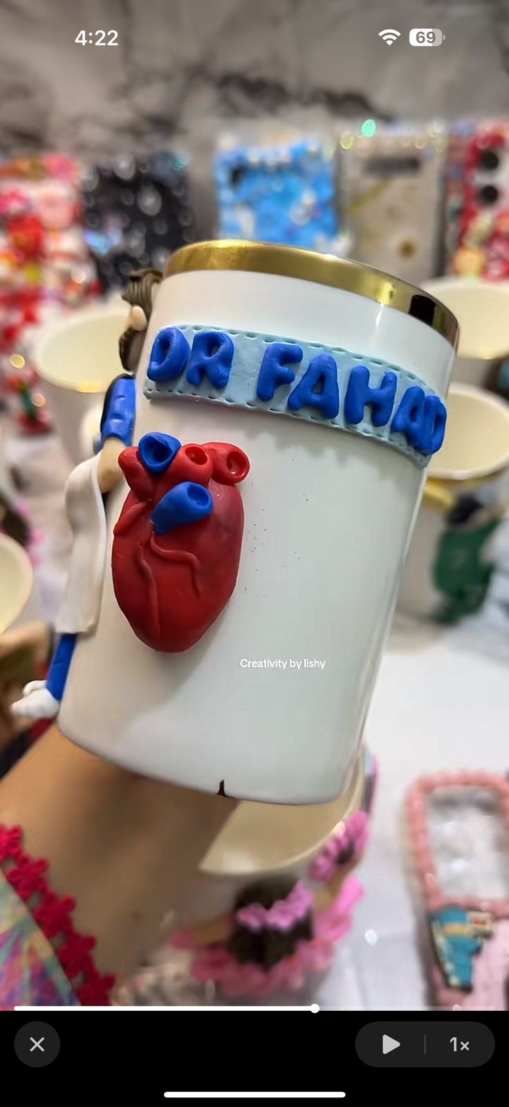 Cardiologist doctor polymer mug