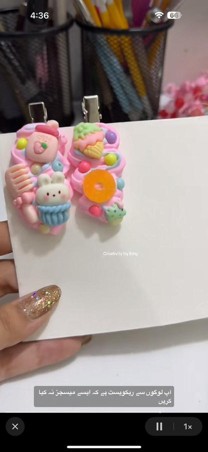 Mini hair clips