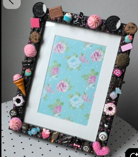 Choco decoden photo frame